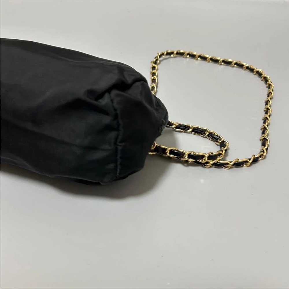 Prada Black Crossbody Bag with Gold Chain - Picture 6 of 13